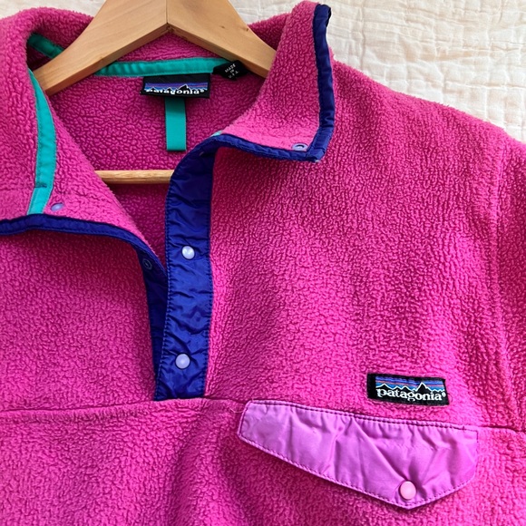 Vintage Pink Patagonia Fleece - Picture 2 of 4
